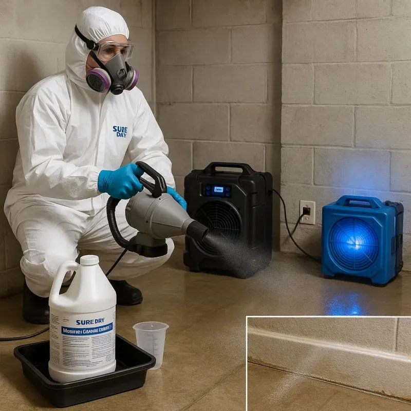 Sanitization and Odor Removal process in Suquamish, WA